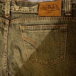 Von Dutch Vintage Denim Jeans - Bell Bottoms